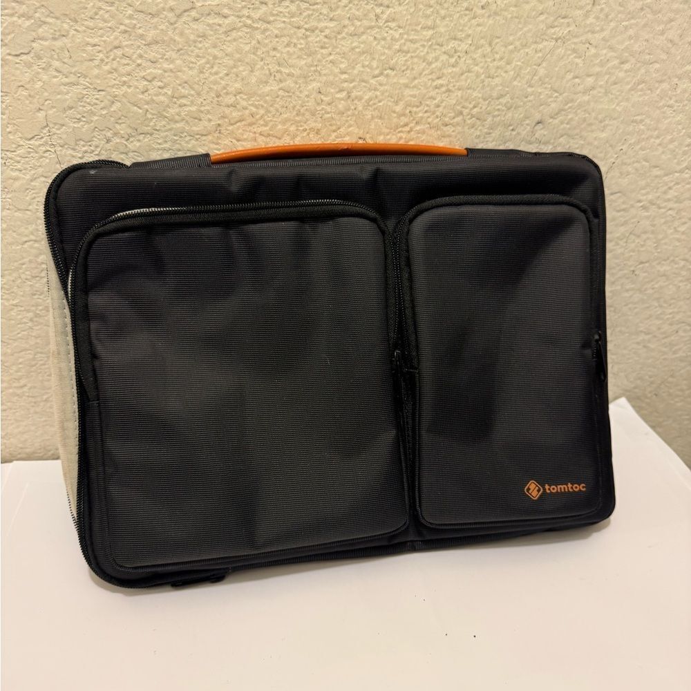 Tomtoc Black Laptop Bag for Women
